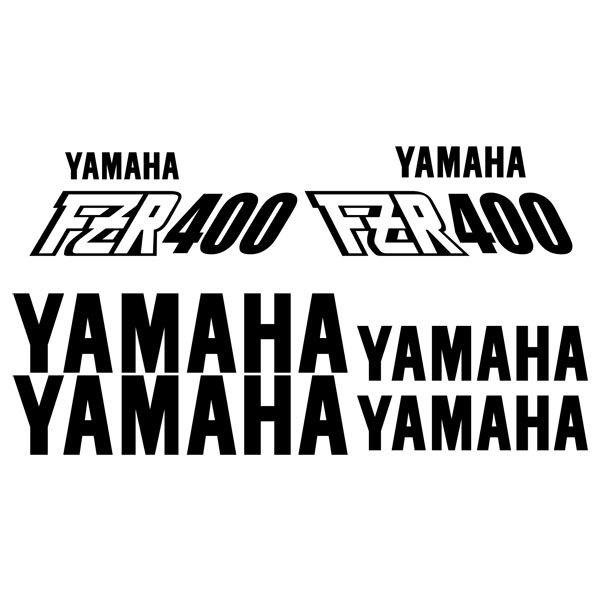 YAMAHA  FZR 400RR sticker decal x2 in any 2 colours 6 in x 0.8 in