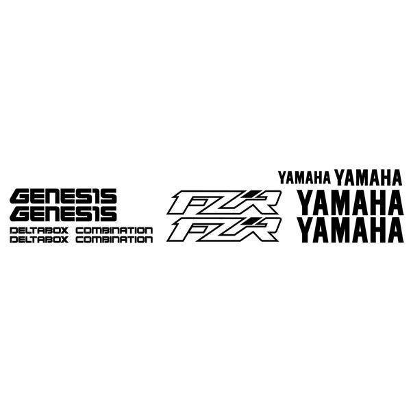 Car & Motorbike Stickers: Kit Yamaha FZR 600 1993