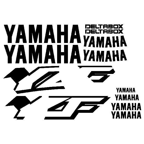 Car & Motorbike Stickers: Kit Yamaha YZF 600 1997-01