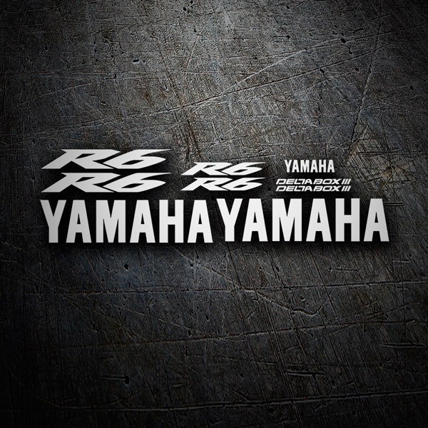 Car & Motorbike Stickers: Kit Yamaha YZF R6 2004