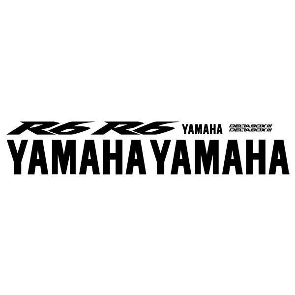 Car & Motorbike Stickers: Kit Yamaha YZF R6 2005
