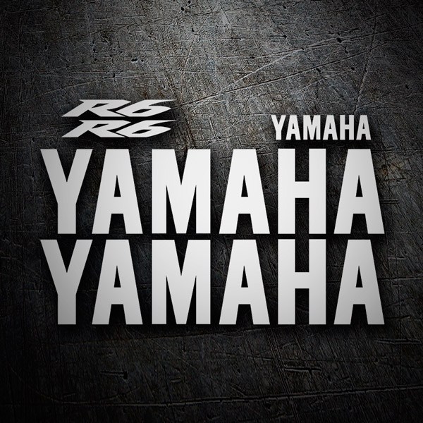 Car & Motorbike Stickers: Kit Yamaha YZF R6s 2006
