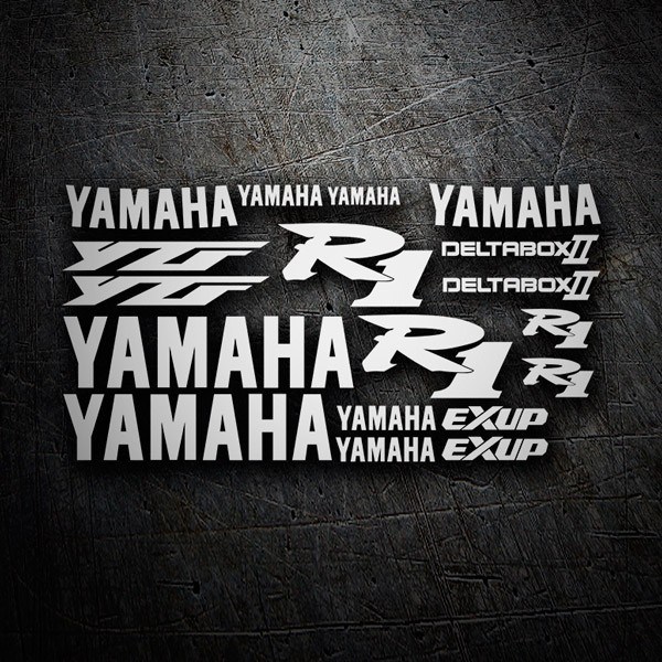 Car & Motorbike Stickers: Kit Yamaha YZF R1 1999