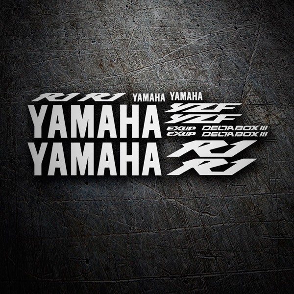 Car & Motorbike Stickers: Kit Yamaha YZF R1 2002