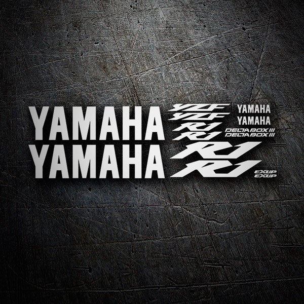 Car & Motorbike Stickers: Kit Yamaha YZF R1 2003