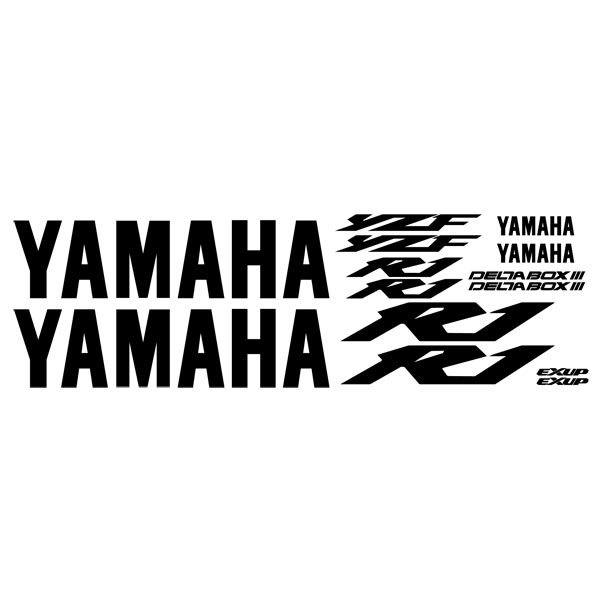 Car & Motorbike Stickers: Kit Yamaha YZF R1 2003