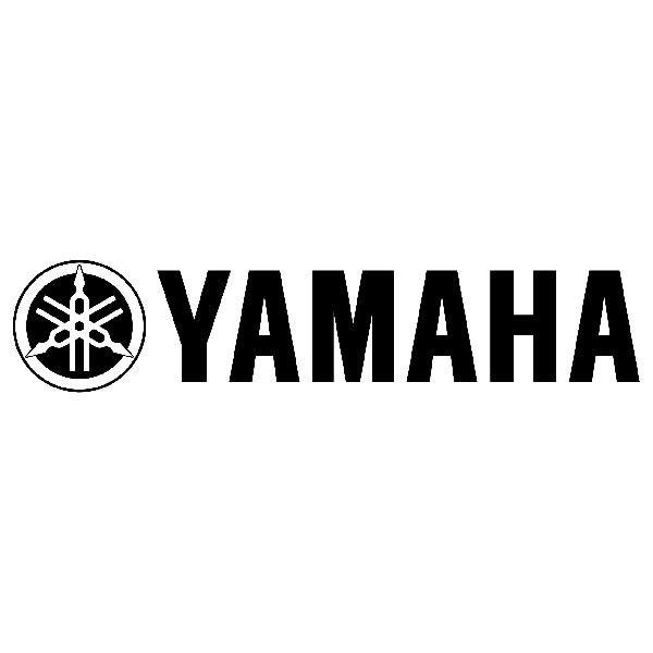 Car & Motorbike Stickers: Logo + Yamaha