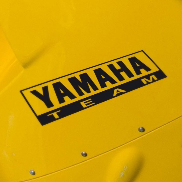 Car & Motorbike Stickers: Yamaha Team