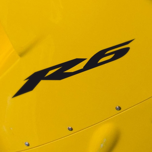 Car & Motorbike Stickers: Yamaha Racing R6